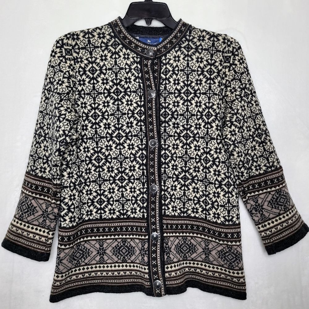 Icewear Wool Button Down Cardigan Size Medium